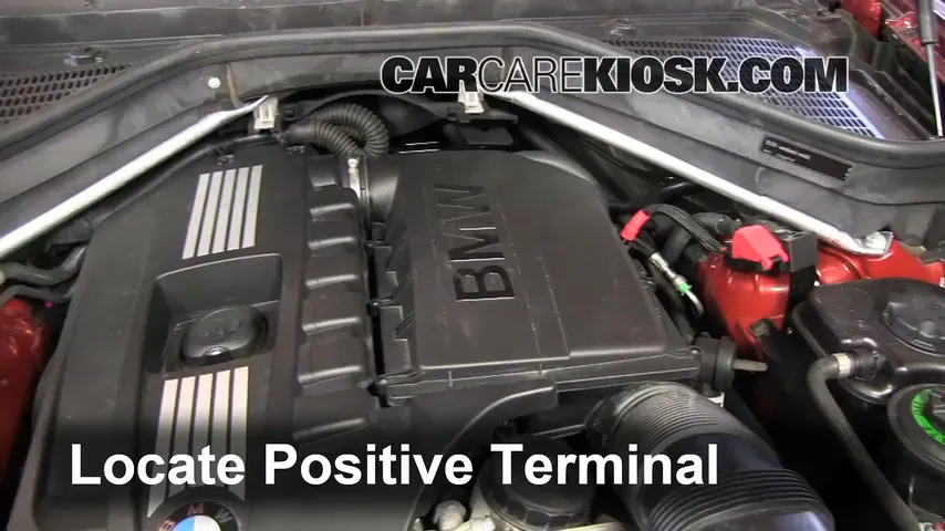 2010 BMW X6 xDrive35i 3.0L 6 Cyl. Turbo Battery Jumpstart